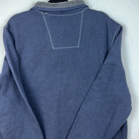 G.H. Bass Men’s Pullover Sweater Blue Size Large NWT - Picture 10 of 11